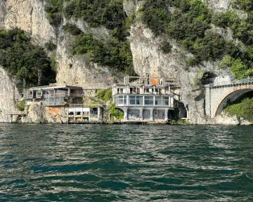 Ehemaliges Hotel-Restaurant Casa della Trota an der Ponale